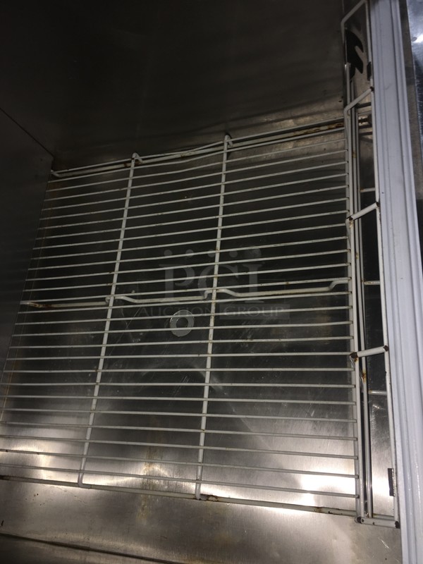 Beverage Air Commercial Milk Cooler! All Stainless Steel! Model SMF34Y1S Serial 9704048! 115V 1Phase! On Commercial Casters! - Image 6 of 9