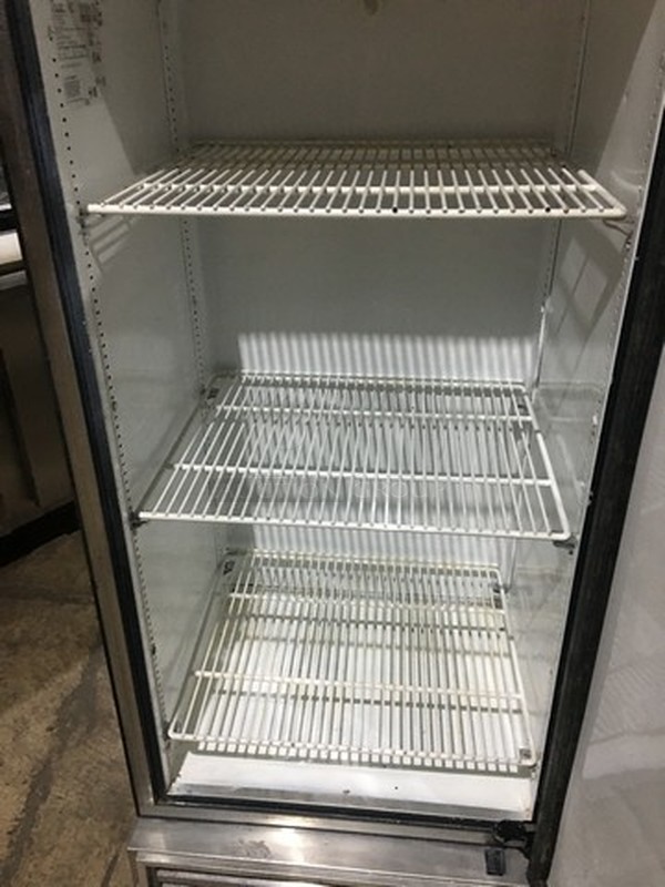 Sweet! True All Stainless Steel One Door Reach In Freezer! Model T12 Serial 5190475! 115V 1 Phase! On Casters! Works Great!  - Image 6 of 9