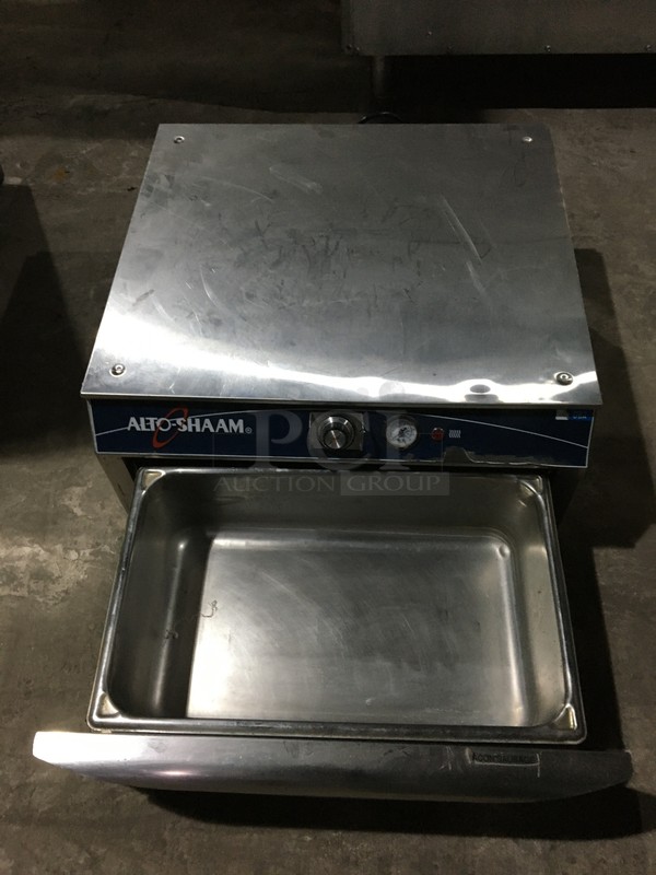 SWEET! Alto Shaam Commercial Countertop Warming Drawer! All Stainless Steel! Model 5001D Serial 697946001! 208/240V 1Phase! - Image 5 of 8