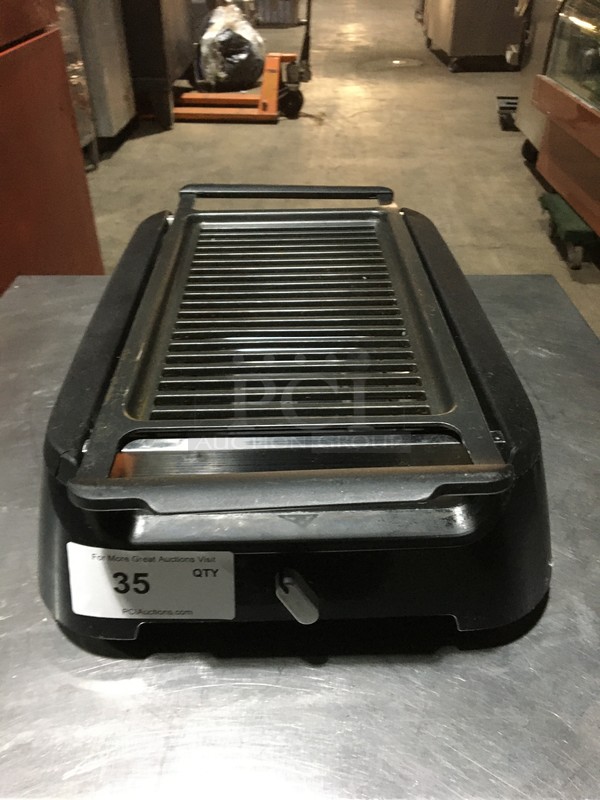 Philips Countertop Smokeless Grill! With Handles! Model HD6371! 120V!