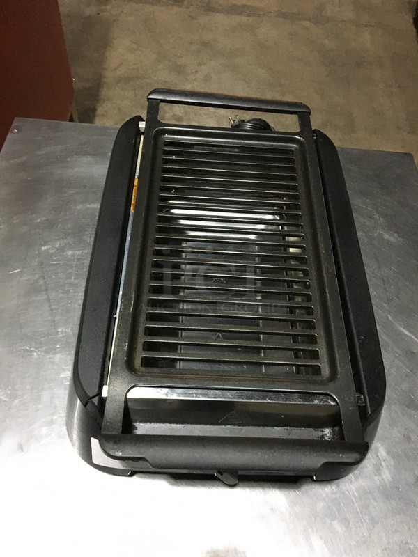 Philips Countertop Smokeless Grill! With Handles! Model HD6371! 120V! - Image 4 of 8