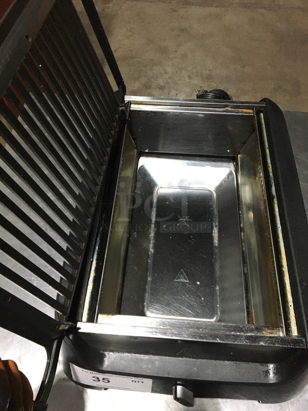 Philips Countertop Smokeless Grill! With Handles! Model HD6371! 120V! - Image 5 of 8