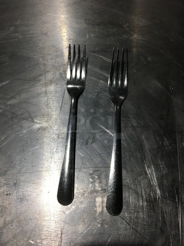 All Stainless Steel Forks! 2 X Your Bid!