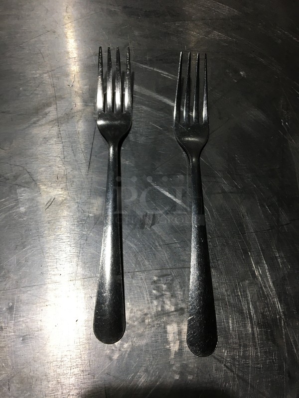 All Stainless Steel Forks! 2 X Your Bid! - Image 6 of 6