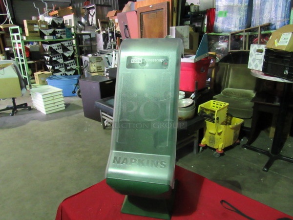 One Tork Xpressnap Napkin Dispenser.