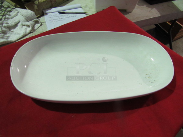 One 17X9 Oval Platter.