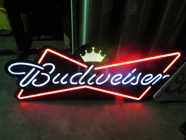One Budweiser 4 Foot Opti Neon Light.