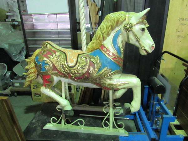 One BEAUTIFUL VINTAGE Carousel Horse!!!