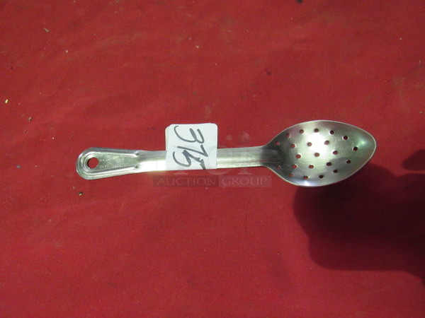 One SS Perforated Spoon.