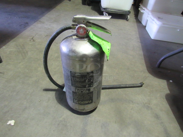 One AK Fire Extinguisher.