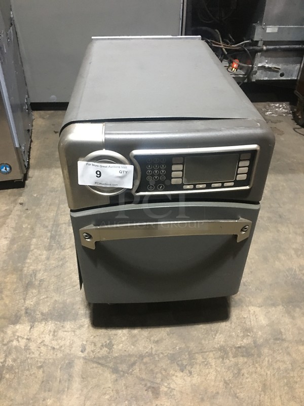 NICE! 2014 Turbo Chef Commercial Countertop Rapid Cook Oven! Model NGO Serial NGOD12824! 208/240V 1Phase! On Legs!