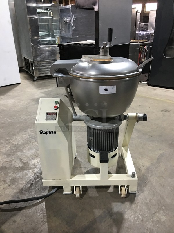FAB! Stephan Commercial Floor Style Vertical Cutter Mixer! 