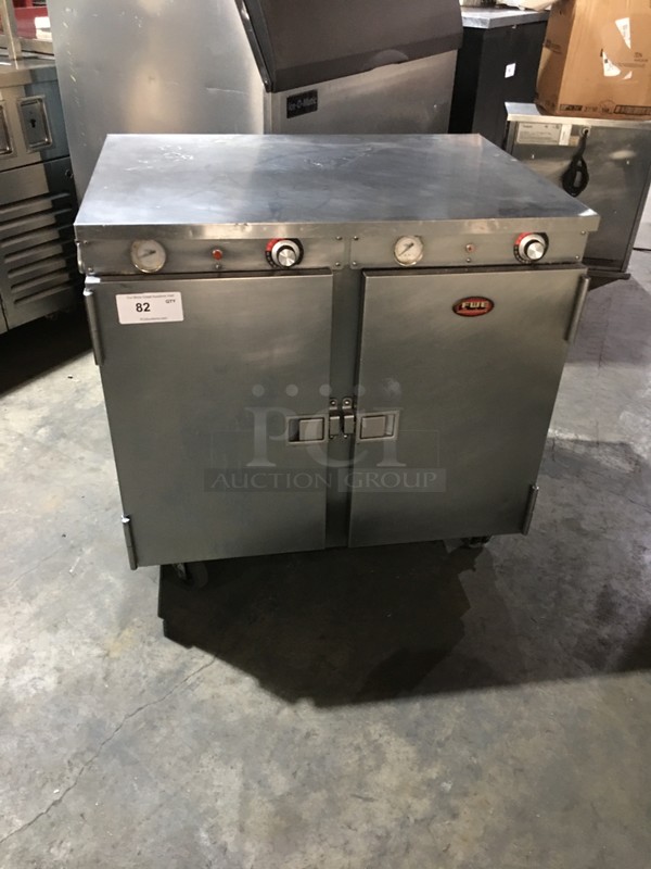FWE Commercial Under The Counter Food Heating/Holding Cabinet! All Stainless Steel! Model HLC16 Serial 07154941! 120V! On Commercial Casters!