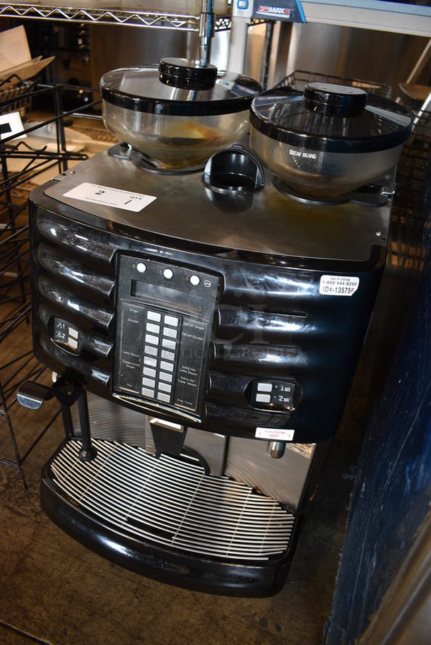 FANTASTIC! Schaerer Model SCA1 Coffee Art Plus Automatic Coffee Machine w/ 2 Hopper Bean Grinders and Steam Wand. 240 Volts, 1 Phase. 17x21x28. Unit Was Working When Removed - Image 3 of 8