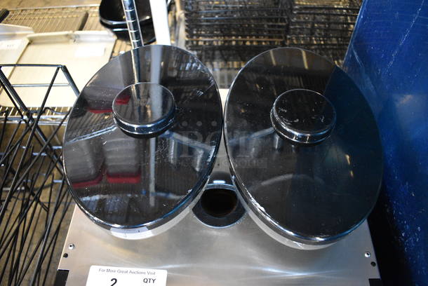FANTASTIC! Schaerer Model SCA1 Coffee Art Plus Automatic Coffee Machine w/ 2 Hopper Bean Grinders and Steam Wand. 240 Volts, 1 Phase. 17x21x28. Unit Was Working When Removed - Image 6 of 8