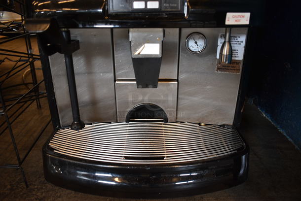 FANTASTIC! Schaerer Model SCA1 Coffee Art Plus Automatic Coffee Machine w/ 2 Hopper Bean Grinders and Steam Wand. 240 Volts, 1 Phase. 17x21x28. Unit Was Working When Removed - Image 7 of 8