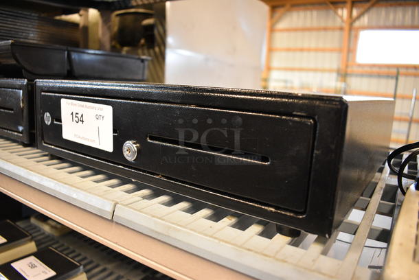 HP Black Metal Cash Drawer. 16x16.5x4.5 - Image 3 of 3
