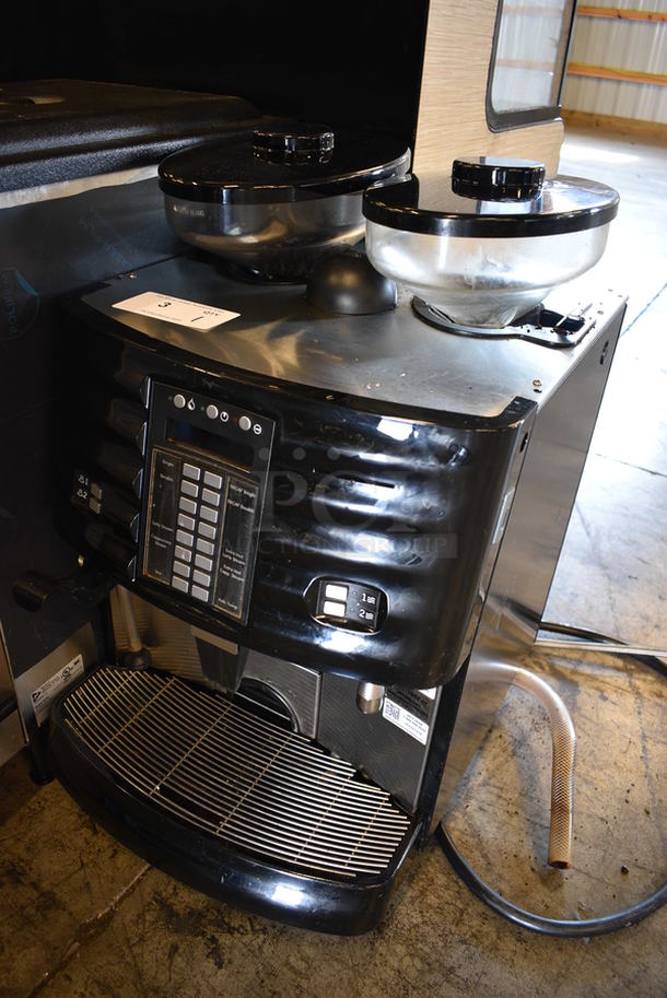 FANTASTIC! Schaerer Model SCA1 Coffee Art Plus Automatic Coffee Machine w/ 2 Hopper Bean Grinders and Steam Wand. 240 Volts, 1 Phase. 17x21x28. Unit Was Working When Removed - Image 2 of 7