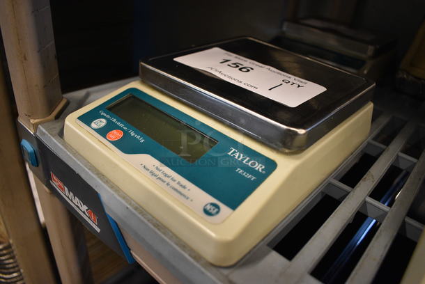 Taylor Model TE32FT Countertop Food Portioning Scale. 6x8x2 - Image 2 of 3