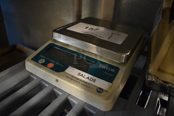 Taylor Model TE32FT Countertop Food Portioning Scale. 6x8x2 - Image 2 of 3