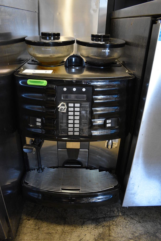 FANTASTIC! Schaerer Model SCA1 Coffee Art Plus Automatic Coffee Machine w/ 2 Hopper Bean Grinders and Steam Wand. 240 Volts, 1 Phase. 17x21x28. Unit Was Working When Removed - Image 4 of 8