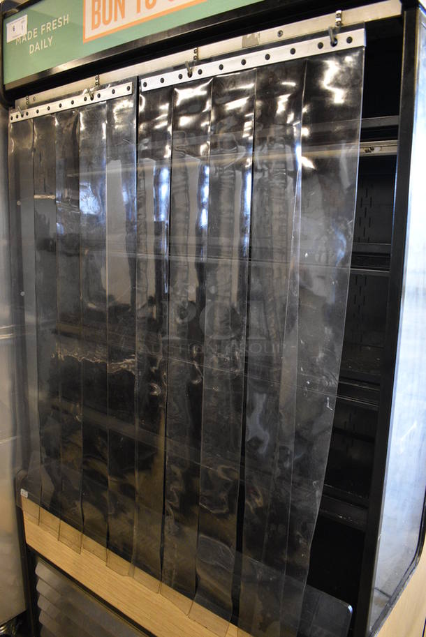 GREAT! Structural Oasis Model B42EW Stainless Steel Commercial Open Grab N Go Merchandiser w/ Metal Shelves and Poly Cooler Strips on Commercial Casters. 120 Volts, 1 Phase. 46x25x83. Unit Was Working When Removed - Image 2 of 5