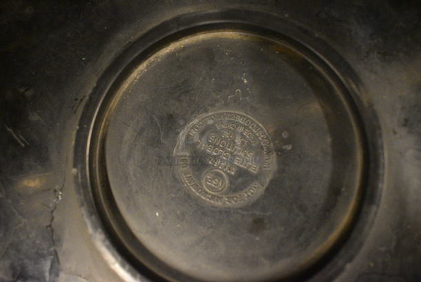 4 Black Poly Trays. 12.5x12.5x1. 4 Times Your Bid! - Image 3 of 3