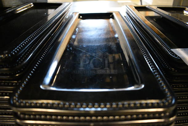 19 Black Poly Trays. 7x17x1. 19 Times Your Bid! - Image 2 of 4