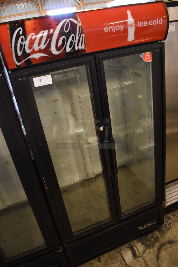 GREAT! 2011 True Model GDM-35EM ENERGY STAR Metal Commercial 2 Door Reach In Cooler Merchandiser. 115 Volts, 1 Phase. 39.5x31x79. Tested and Working! - Image 2 of 6