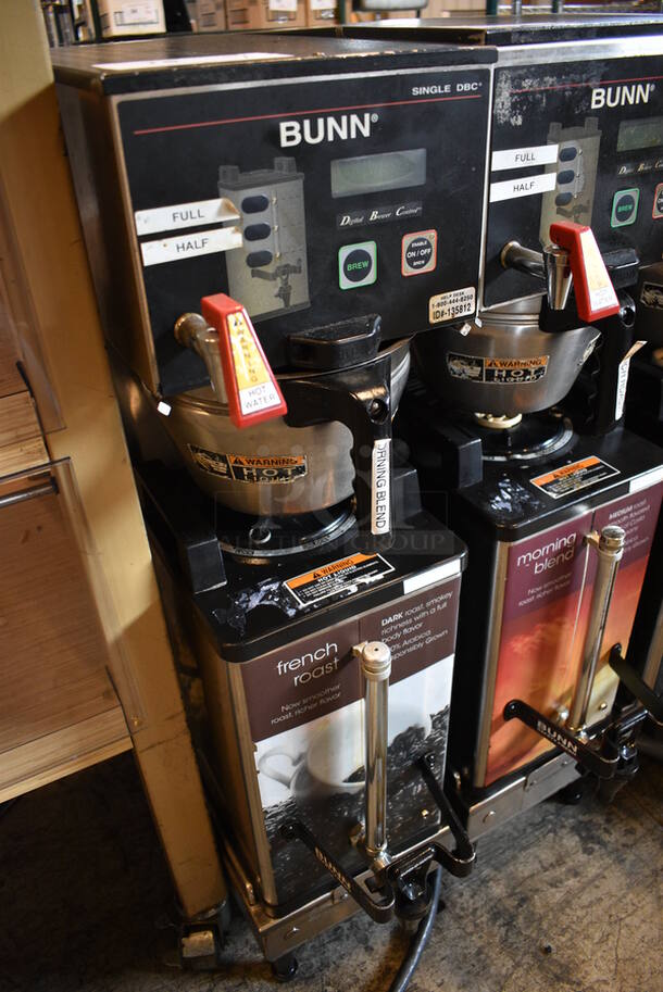 NICE! 2014 Bunn Model SINGLE SH DBC Stainless Steel Commercial Countertop Coffee Machine w/ Hot Water Dispenser, Bunn Coffee Server and Metal Brew Basket. 120/240 Volts, 1 Phase. 9.5x22x36. Unit Was Working When Removed - Image 3 of 5