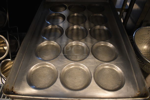 4 Metal 15 Bun Baking Pan. 18x26x1. 4 Times Your Bid! - Image 4 of 4