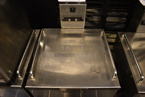 NICE! 2014 Bunn Model 1SH STAND Stainless Steel Commercial Countertop Coffee Server Stand w/ Drip Tray. 120 Volts, 1 Phase. 10x18x11.5. Tested and Working! - Image 4 of 6