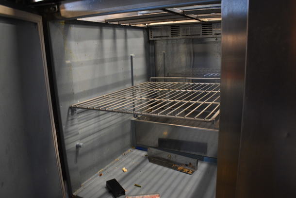 WOW! Delfield Stainless Steel Commercial Prep Table w/ Cutting Board on Commercial Casters. 72x35x36. Tested and Working! - Image 5 of 7