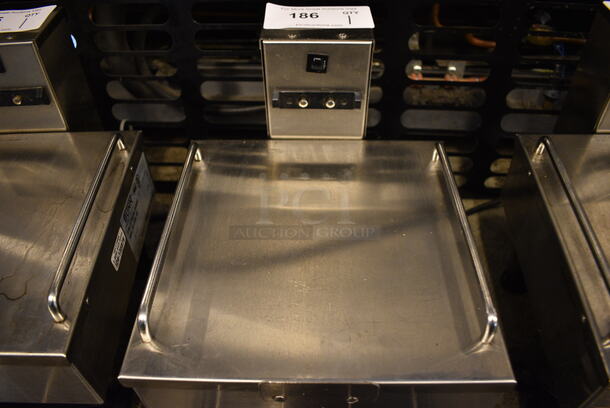 NICE! 2014 Bunn Model 1SH STAND Stainless Steel Commercial Countertop Coffee Server Stand w/ Drip Tray. 120 Volts, 1 Phase. 10x18x11.5. Tested and Working! - Image 4 of 6