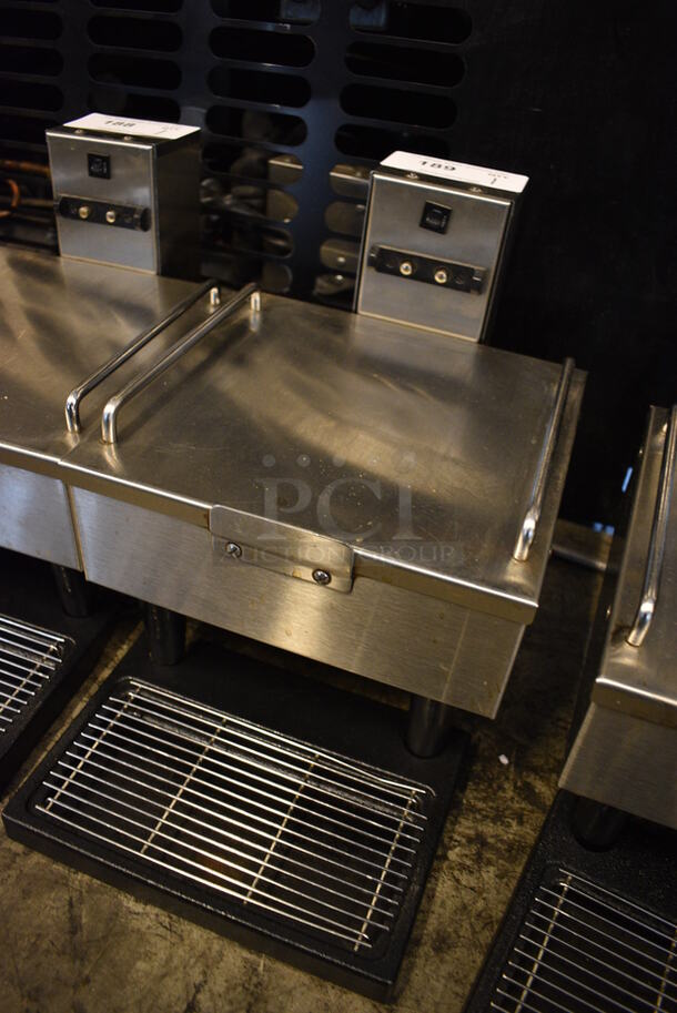 NICE! 2014 Bunn Model 1SH STAND Stainless Steel Commercial Countertop Coffee Server Stand w/ Drip Tray. 120 Volts, 1 Phase. 10x18x11.5. Tested and Working! - Image 2 of 6