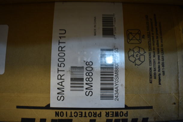 ALL ONE MONEY! Lot of 2 Tripp Lite SMART500RT1U Power Supplies and 2 Axis Fixed Dome Network Camera! - Image 4 of 5