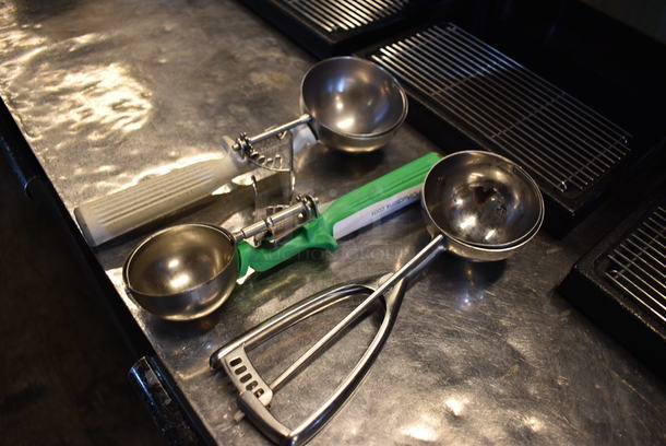 3 Metal Scoops. Includes 9.5". 3 Times Your Bid! - Image 2 of 3