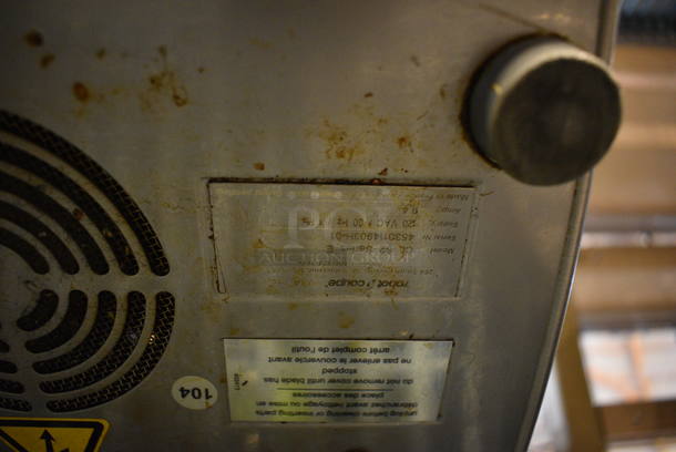 AWESOME! Robot Coupe Model CL52 Series E Stainless Steel Commercial Countertop Food Processor w/ Continuous Feed Head, 2 Blades and Cover. 120 Volts, 1 Phase. 14x12x27. Tested and Working! - Image 9 of 9