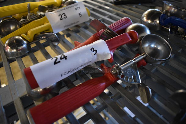 3 Metal Scoops. 8.5". 3 Times Your Bid! - Image 2 of 2