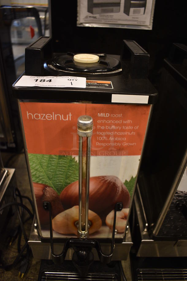 NICE! 2014 Bunn Model SH SERVER Stainless Steel Satellite Server on 2014 Bunn Model 1SH STAND Stainless Steel Commercial Countertop Coffee Server Stand w/ Drip Tray. 120 Volts, 1 Phase. 10x18x24. Tested and Working! - Image 4 of 6
