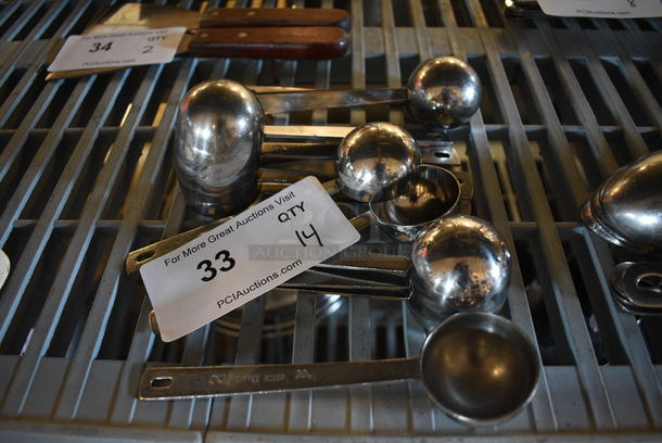 14 Vollrath Stainless Steel 2 Tbsp Scoops. 6.5". 14 Times Your Bid! - Image 1 of 3