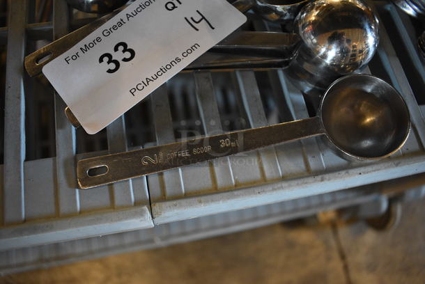 14 Vollrath Stainless Steel 2 Tbsp Scoops. 6.5". 14 Times Your Bid! - Image 3 of 3