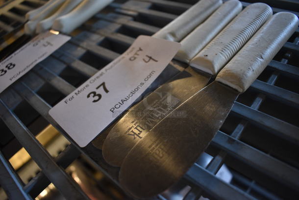 4 Metal Scrapers. 7.5". 4 Times Your Bid! - Image 2 of 2