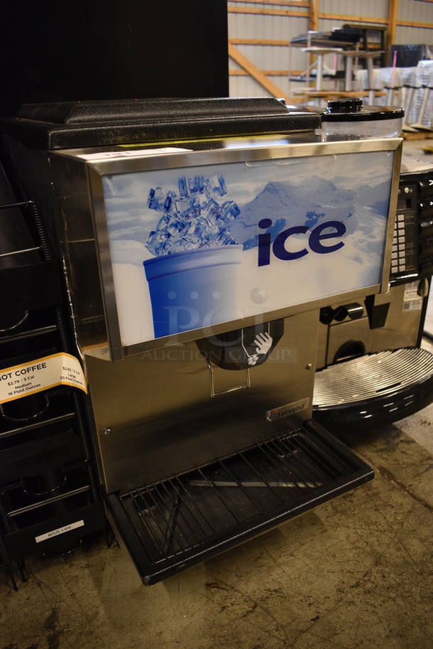 SWEET! Manitowoc SerVend Model M-45 Stainless Steel Commercial Countertop Ice Machine and Dispenser. 115 Volts, 1 Phase. 15x28x29. Unit Was Working When Removed - Image 3 of 7