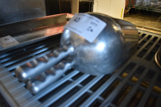 2 Metal Ice Scoops. 16.5x6.5x3.5. 2 Times Your Bid! - Image 2 of 2
