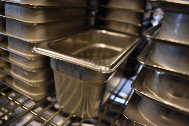 10 Stainless Steel 1/9 Size Drop In Bins. 1/9x4. 10 Times Your Bid! - Image 2 of 5