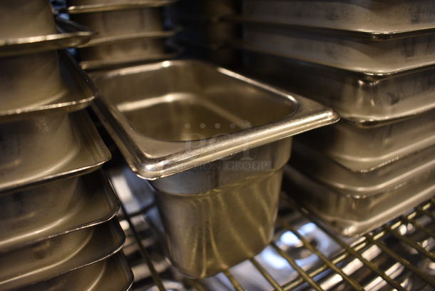 10 Stainless Steel 1/9 Size Drop In Bins. 1/9x4. 10 Times Your Bid! - Image 3 of 5