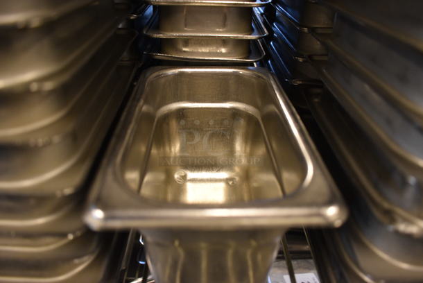 10 Stainless Steel 1/9 Size Drop In Bins. 1/9x4. 10 Times Your Bid! - Image 4 of 5
