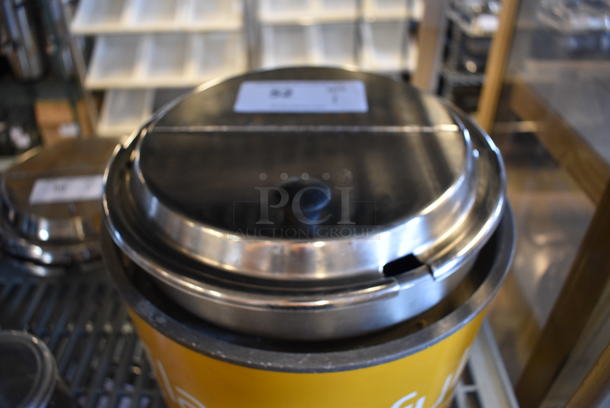 NICE! Vollrath Model HS-11 Stainless Steel Commercial Countertop Soup / Food Warmer w/ Drop In and Lid. 120 Volts, 1 Phase. 13x13x13. Tested and Working! - Image 4 of 6