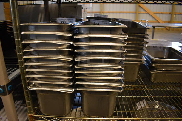 10 Stainless Steel 1/3 Size Drop In Bins. 1/3x6. 10 Times Your Bid! - Image 3 of 3